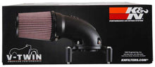 Load image into Gallery viewer, K&amp;N 08-17 Harley-Davidson Touring Models Performance Air Intake System Silver