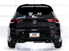Load image into Gallery viewer, AWE Tuning MK8 Volkswagen Golf R 3in Track Edition Quad Exhaust - Chrome Silver Tips