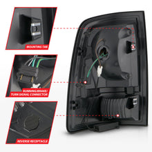 Load image into Gallery viewer, ANZO 09-18 Dodge Ram 1500 Full LED Taillights w/ Sequential Black Housing/Smoke Lens