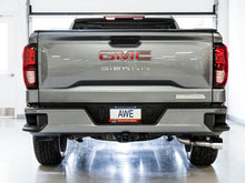 Load image into Gallery viewer, AWE Tuning 4th Gen GM 1500 5.3L 0FG Cat-Back Dual Side Exit (Flat Bumper) - Chrome Tips