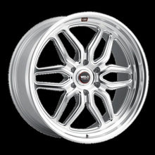 Load image into Gallery viewer, Weld Racing 22x9.5 Laguna 6 6x135 ET25 BS6.23 Gloss Silver Machine 87.1