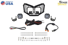 Load image into Gallery viewer, Diode Dynamics 17-24 Can-Am Maverick X3 Stage Series LED Grille Kit - Sport Yellow Fog