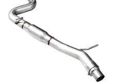 Load image into Gallery viewer, AWE Tuning MK8 Volkswagen Golf R 3in Track Edition Quad Exhaust - Chrome Silver Tips