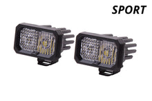 Load image into Gallery viewer, Diode Dynamics Stage Series 2 In LED Pod Sport - White Spot Standard ABL (Pair)