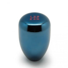 Load image into Gallery viewer, BLOX Racing Limited Series 6-Speed Billet Shift Knob - Electric Blue 10x1.5mm