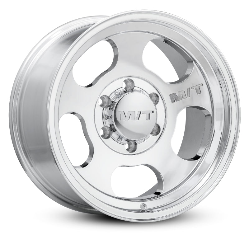 Mickey Thompson Canyon Polished Wheel - 15X8 5X4.5 BP 3.63in BS -22 Offset 78.1mm Bore - 274516