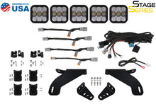 Load image into Gallery viewer, Diode Dynamics 21-22 Ford F-150 SS5 Grille CrossLink Lightbar Kit - Sport - White Combo