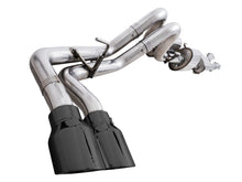 Load image into Gallery viewer, AWE Tuning 16-22 Toyota Tacoma 0FG Cat-Back Exhaust w/ BashGuard - Dual Diamond Black Tips