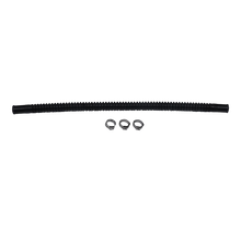 Load image into Gallery viewer, DeatschWerks Convoluted Tubing 300mm Length x 10mm ID Side 1 x 10mm ID Side 2 - Black