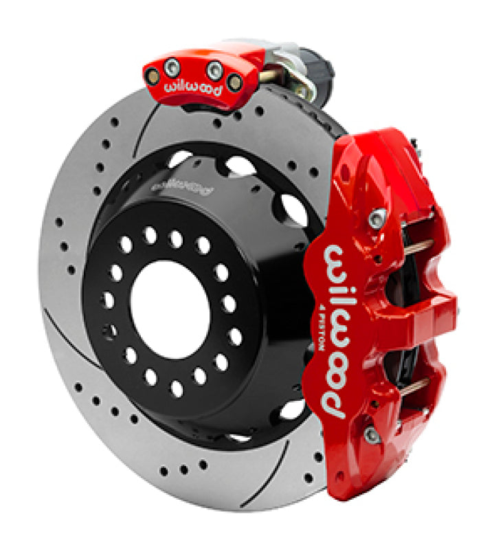 Wilwood EPB Rear Kit AERO4 12 Bolt 2.75 OffSet