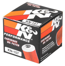 Load image into Gallery viewer, K&amp;N Oil Filter 1.625in OD x 2.063in H for 99-07 KTM 250/400/450/520/525/540/625/660/690 (2nd Filter)