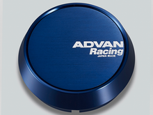 Load image into Gallery viewer, Advan 73mm Middle Center Cap - Blue Anodized