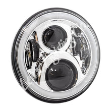 Load image into Gallery viewer, Letric Lighting 7in Led Chrome Full-Halo Indian