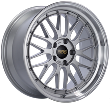 Load image into Gallery viewer, BBS LM 20x9.5 5x112 ET38 PFS Diamond Silver Center Diamond-Cut Rim Wheel - PFS/Clip Req