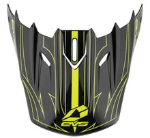 Load image into Gallery viewer, EVS T5 Pinner Visor - Black/Hiviz Yellow