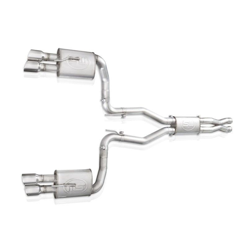 Stainless Works 08-09 Pontiac G8 GT 3in Catback X-Pipe Turbo Chambered 3.5in Tips Perform Connect