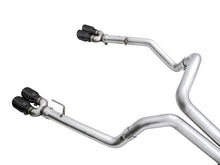 Load image into Gallery viewer, AWE Tuning 4th Gen GM 1500 6.2L 0FG Cat-Back Split Rear Exit (w/ Bumper Cutouts) - Quad Diamond Tips