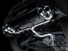 Load image into Gallery viewer, AWE Tuning MK8 Volkswagen Golf R 3in Track Edition Quad Exhaust - Chrome Silver Tips
