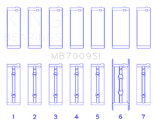 Load image into Gallery viewer, King Engine Bearings 89-15 Dodge Cummins Diesel 5.9L 6.7L Inline 6 Main Bearing Set - Size STD