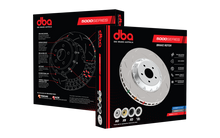 Load image into Gallery viewer, DBA 97-04 Corvette C5/C6 Front Drilled &amp; Slotted 5000 Series 2 Piece Rotor Assembled w/ Gold Hat