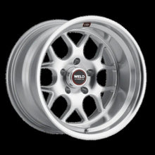 Load image into Gallery viewer, Weld Solana 22x8.5 / 5x127 BP / ET6 / 78.1mm Bore - Gloss Silver Machined Wheel