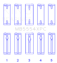 Load image into Gallery viewer, King Engine Bearings Toyota 3SGTE 16V 2.0L pMaxKote Performance Main Bearing Set - Size STD