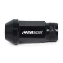Load image into Gallery viewer, BLOX Racing Street Series Forged Lug Nuts - Black 12 x 1.5mm - Set of 16 (New Design)
