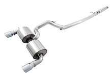 Load image into Gallery viewer, AWE Tuning Ford Focus RS Touring Edition Cat-Back Exhaust- Resonated - Chrome Silver Tips