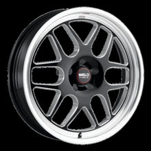 Load image into Gallery viewer, Weld Solana Drag 17x10 / 6x139.7 BP / ET25 / 106.1mm Bore - Gloss Black MIL DIA Wheel