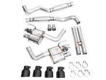 Load image into Gallery viewer, AWE 2024 Ford Mustang Dark Horse S650 RWD SwitchPath Cat-Back Exhaust w/ Quad Diamond Black Tips