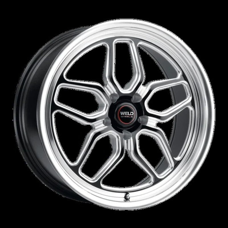 Weld S107 20X10.5 Laguna 5X120.7 ET13 BS6.25 Gloss Black MIL Dia 78.1