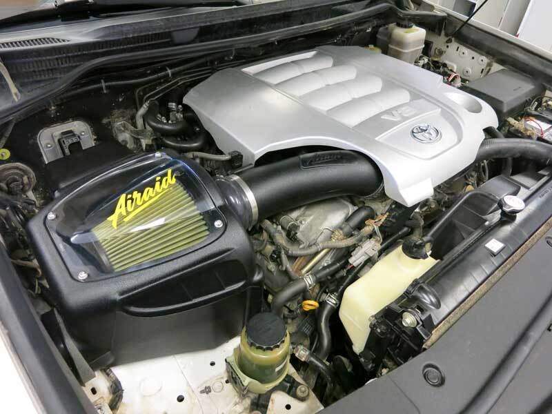 Airaid Intake Kit Toyota Land Cruiser V8-5.7L F/I 08-21 Cotton Gauze and Synthetic Filter Material