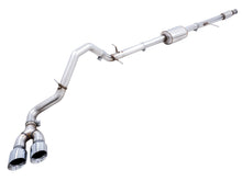 Load image into Gallery viewer, AWE Tuning 4th Gen GM 1500 5.3L 0FG Cat-Back Dual Side Exit (Flat Bumper) - Chrome Tips