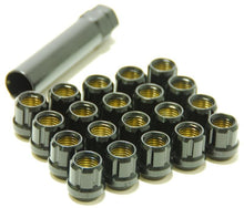 Load image into Gallery viewer, Wheel Mate Muteki Open End Lug Nuts - Deep Black 12x1.50