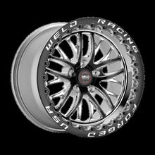 Load image into Gallery viewer, Weld S82 15x10 / 5x4.75 BP / 7.5 BS / 51 ET Black Wheel (Medium Pad) - Single Beadlock
