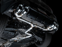 Load image into Gallery viewer, AWE Tuning MK8 Volkswagen Golf R 3in Track Edition Quad Exhaust - Chrome Silver Tips