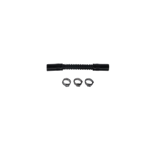 Load image into Gallery viewer, DeatschWerks Convoluted Tubing 100mm Length x 10mm ID Side 1 x 10mm ID Side 2 - Black